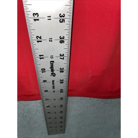 Ralph Lauren Dress Womens Extra Large Red Shift Half Sleeve Stretch Career - Picture 5 of 11